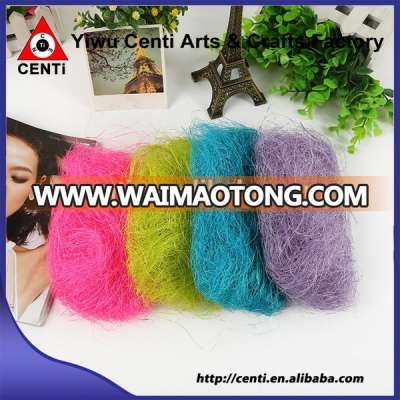 Hot Sale Coloring Natural Sisal Fibre for Luxury Packing Fill